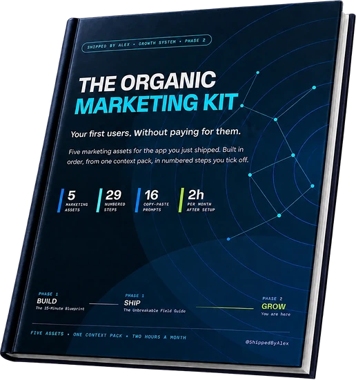 The AI SaaS Organic Marketing Kit — 27-page PDF